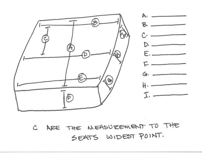 Wheelchair Seat Measurements