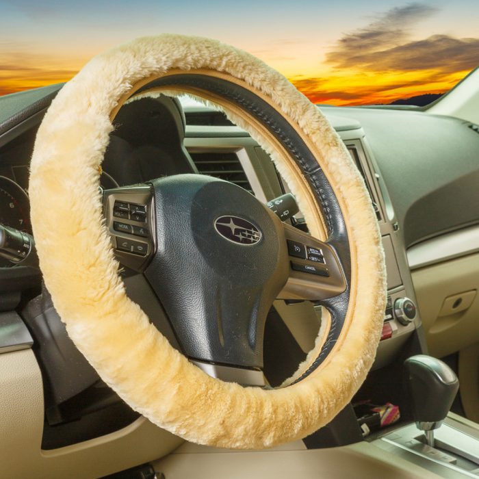 Sheepskin Steering Wheel Covers