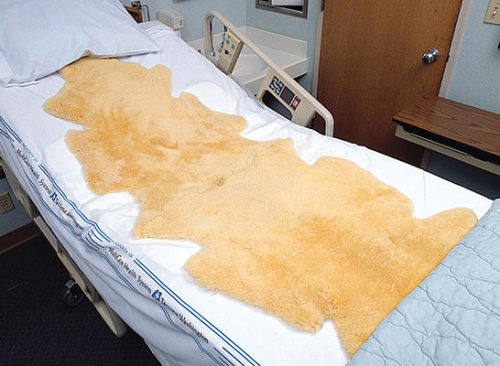 Medical sheepskin Bed Pad