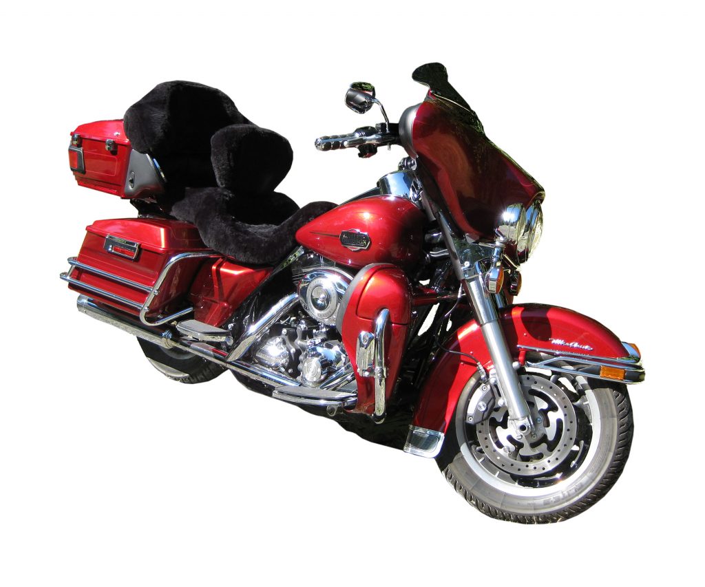 Sheepskin Motorcycle Seat Covers Custom or Standard | Ultimate Sheepskin