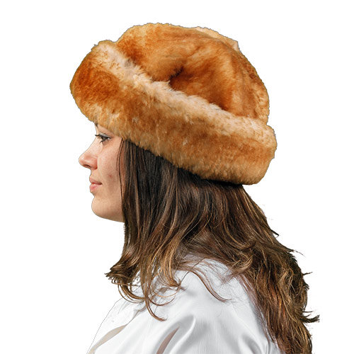 Sheepskin Jackie Fur Hat Natural