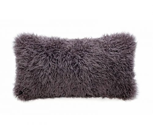 Sheepskin Pillows Naturally Curly Long Wool kidney pillow