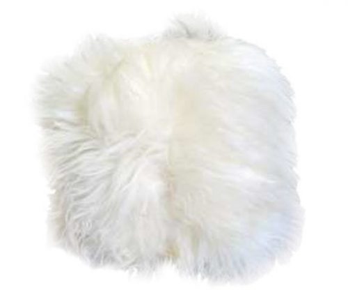 Natural Ivory Fur Pillow