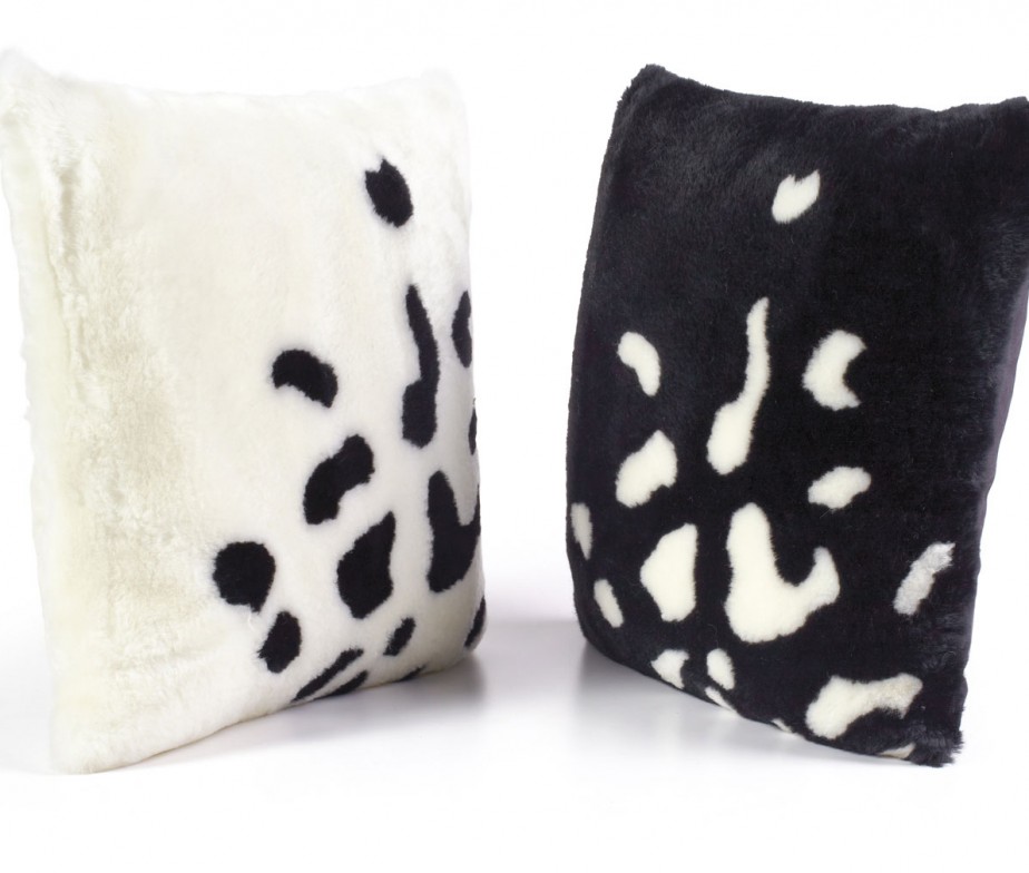 dalmation print cushions