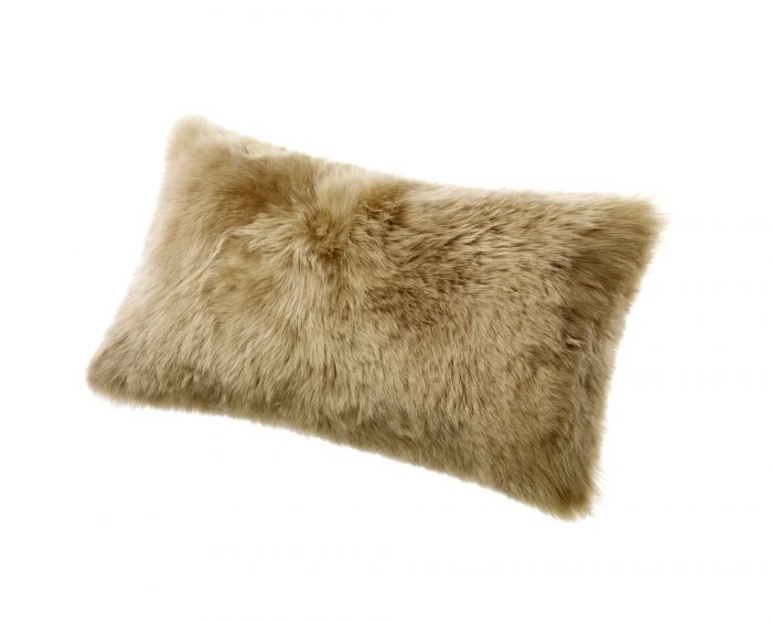 Sheepskin Kidney Pillow Taupe