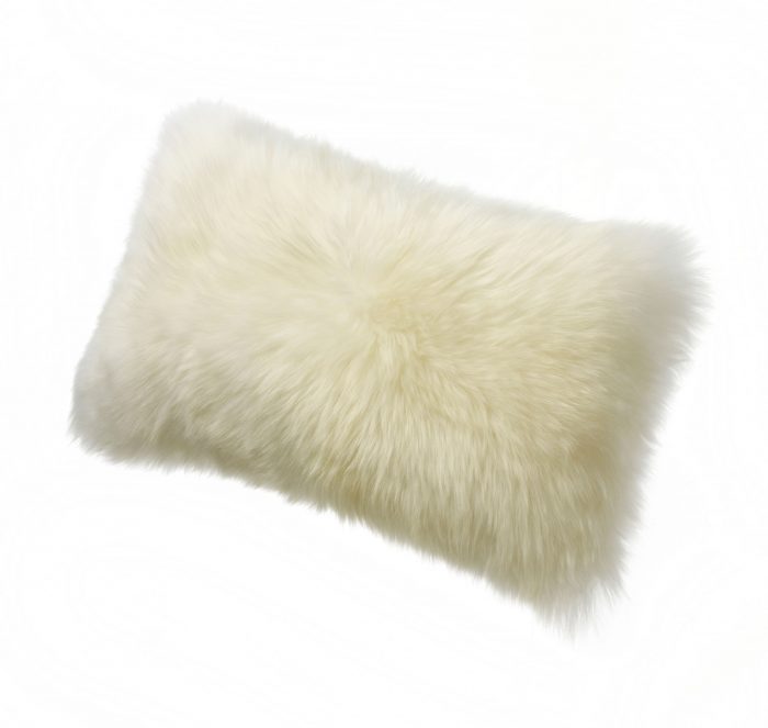 Sheepskin Kidney Pillow Ivory