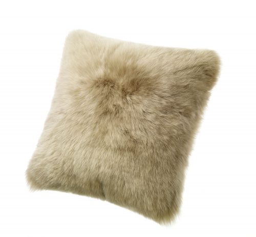 Sheepskin Pillow Taupe