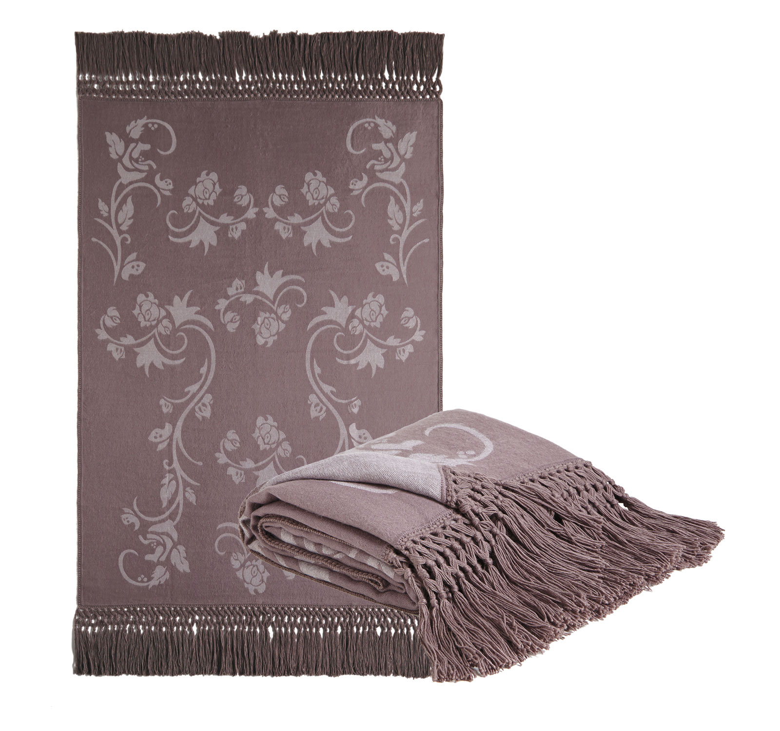 taupe linen top