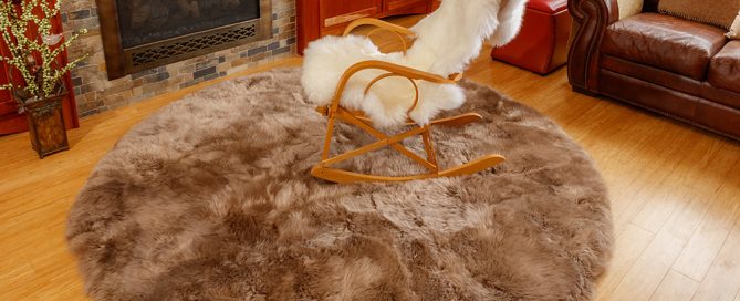 Country Decorating with Sheepskin