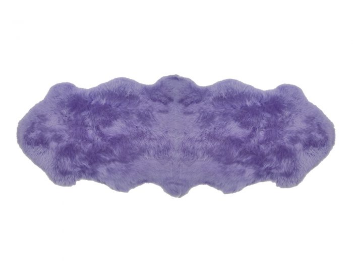 Light Purple Sheepskin Rug