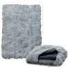 Tibetan Lambskin Throw Dove Grey