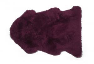 Velvet Purple Sheepskin Pelt