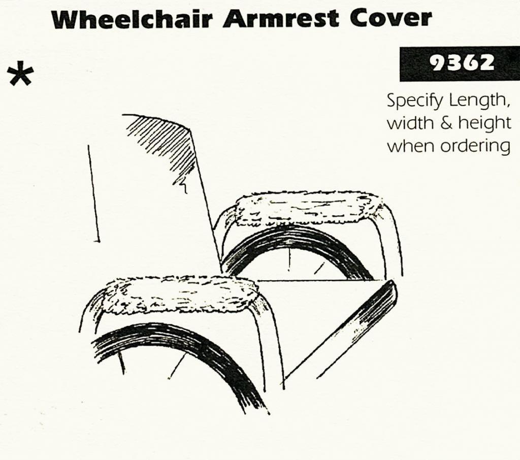 Sheepskin Forearm and Grip Crutch Cover Ultimate Sheepskin