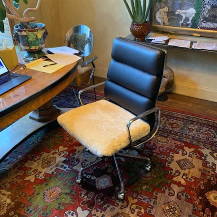 Sheepskin Chair Cushion