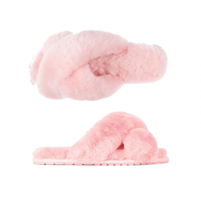 EMU Mayberry Pink sheepskin slippers