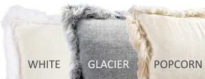 Fur Trimmed Alpaca Pillows