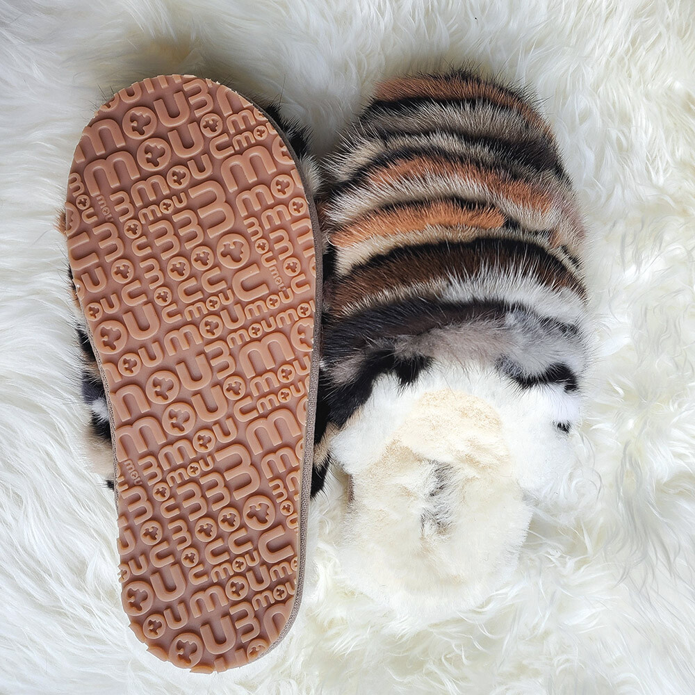 Leopard Faux Fur Slippers | Inspired Wings Fashion | Shop Online