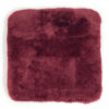 "Go Anywhere" Sheepskin Pad Burgundy